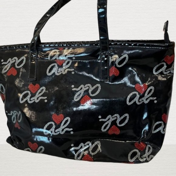 Agnes B. Limited edition, AB glitter heart tote bag. - Picture 4 of 16